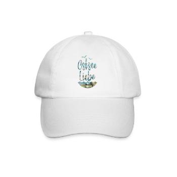 OSTSEE LIEBE KIND HEIMAT - Baseballkappe - Weiß/Weiß - Vorne