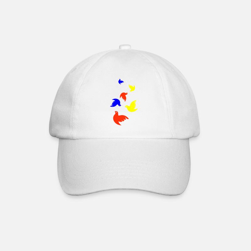 Colombe de la paix - Casquette classique - blanc/blanc