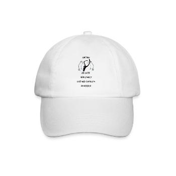 Taucher tauchen Sporttaucher Gerätetauchen - Baseballkappe - Weiß/Weiß - Vorne