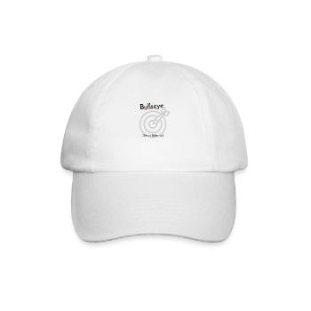 Bullseye Dart 80% Luck - Baseball Cap - white/white - Front