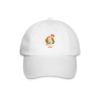 Merry christmas happy holidays gift - Baseballkappe - Weiß/Weiß - Vorne