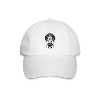 Découvrez l’illustration exclusive d’Anunnaki - Casquette classique - blanc/blanc - Devant
