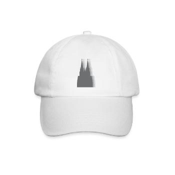 Der Dom - Baseballkappe - Weiß/Weiß - Vorne