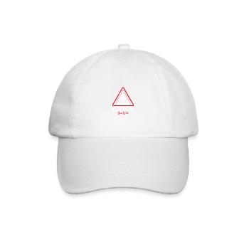 Dj at work music lovers gift - Baseball Cap - white/white - Front