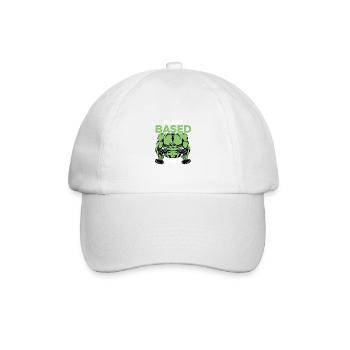 Planté régime bodybuilder poison - Casquette classique - blanc/blanc - Devant