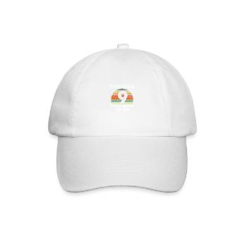 Neuf ans anniversaire de mariage Vintage - Casquette classique - blanc/blanc - Devant