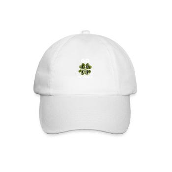Good luck funny quote even Saint Patrick's - Baseball Cap - white/white - Front