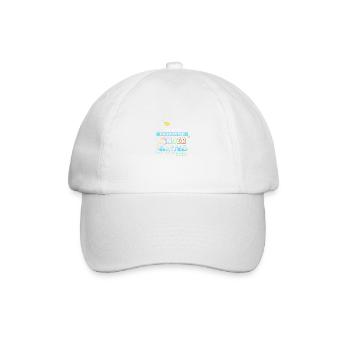Officially completed kindergarten -graduation class - Baseball Cap - white/white - Front