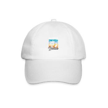 Citation Aloha Beach Hawaii Vintage Palm Beach - Casquette classique - blanc/blanc - Devant
