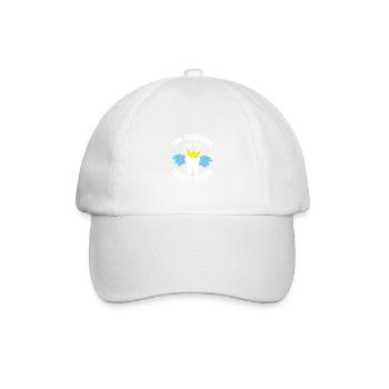 Je suis ami avec le Zahnfefe - Casquette classique - blanc/blanc - Devant