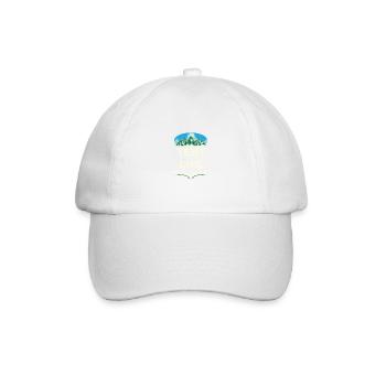 Zeltleben Camping Summer Camper Tropical Wanderwil - Baseball Cap - white/white - Front