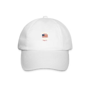 Les Américains grandissent avec le patriotisme guinéen - Casquette classique - blanc/blanc - Devant