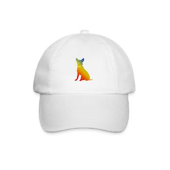 Chien Chihuahua - Casquette classique - blanc/blanc - Devant
