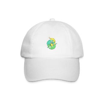 Nessie Hug Hugger et cadeau d’amant - Casquette classique - blanc/blanc - Devant