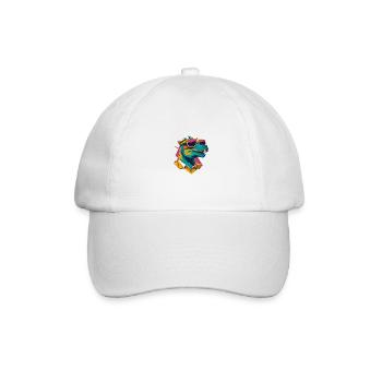 Dino Cool: Retro Ornithopods T-Shirt - Casquette classique - blanc/blanc - Devant