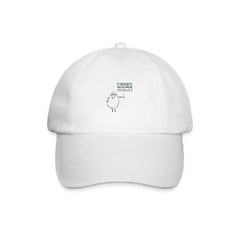 Pas de pays sans paysans - Casquette classique - blanc/blanc - Devant