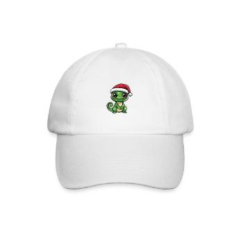 Sloth Christmas Cute - Baseball Cap - white/white - Front