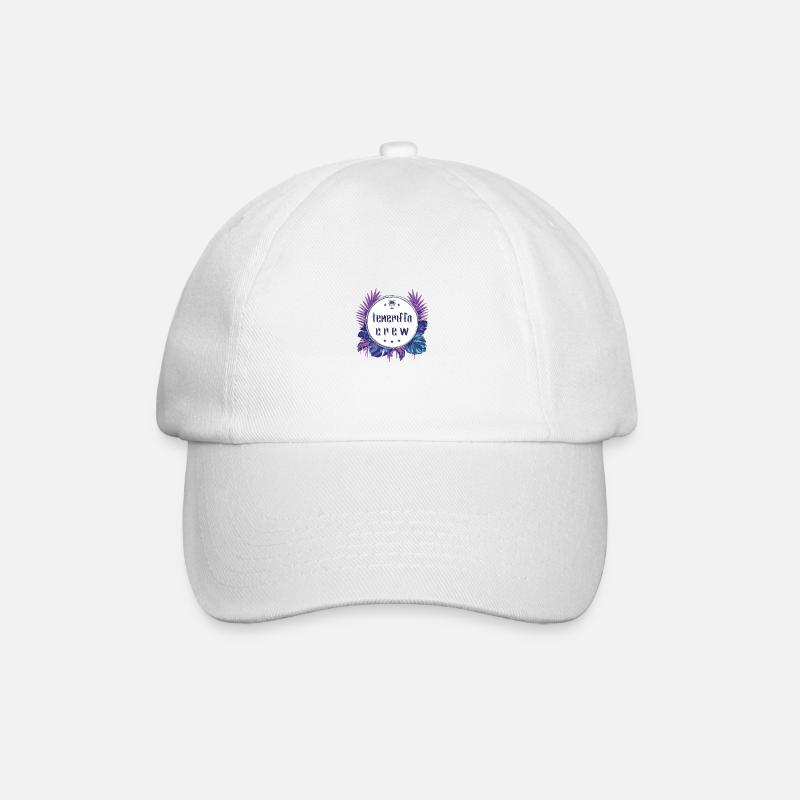 Tenerife Crew Coloré - Casquette classique - blanc/blanc