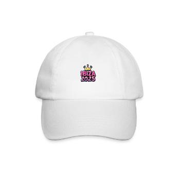 Ibiza 2025 - Baseball Cap - white/white - Front