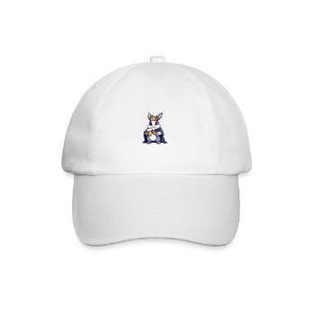 Bunny Bière Drôle - Casquette classique - blanc/blanc - Devant
