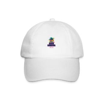 Gran Canaria 2025 Holiday Palm Trees - Baseball Cap - white/white - Front
