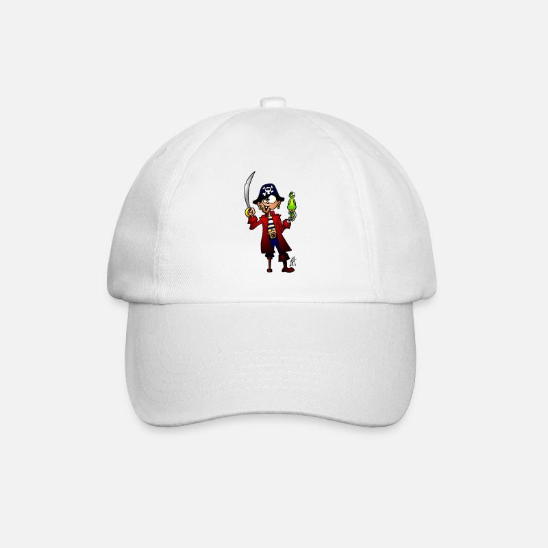 Pirate - Casquette classique - blanc/blanc