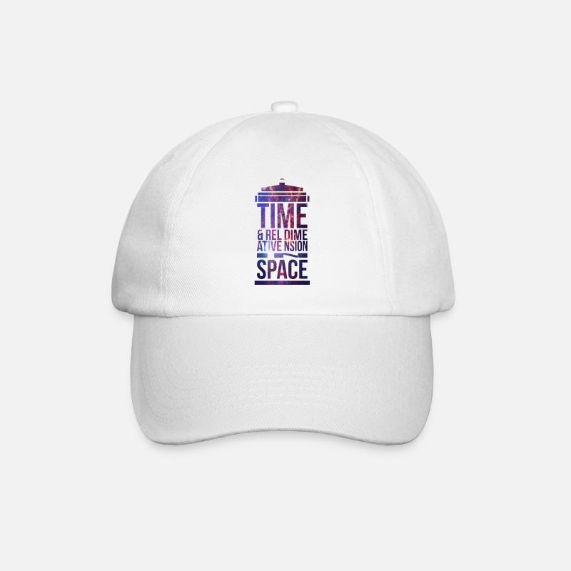 TARDIS - Baseballkappe - Weiß/Weiß