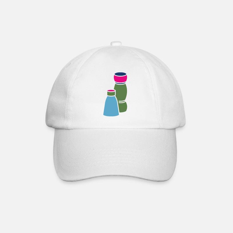 Sel et poivre - Casquette classique - blanc/blanc