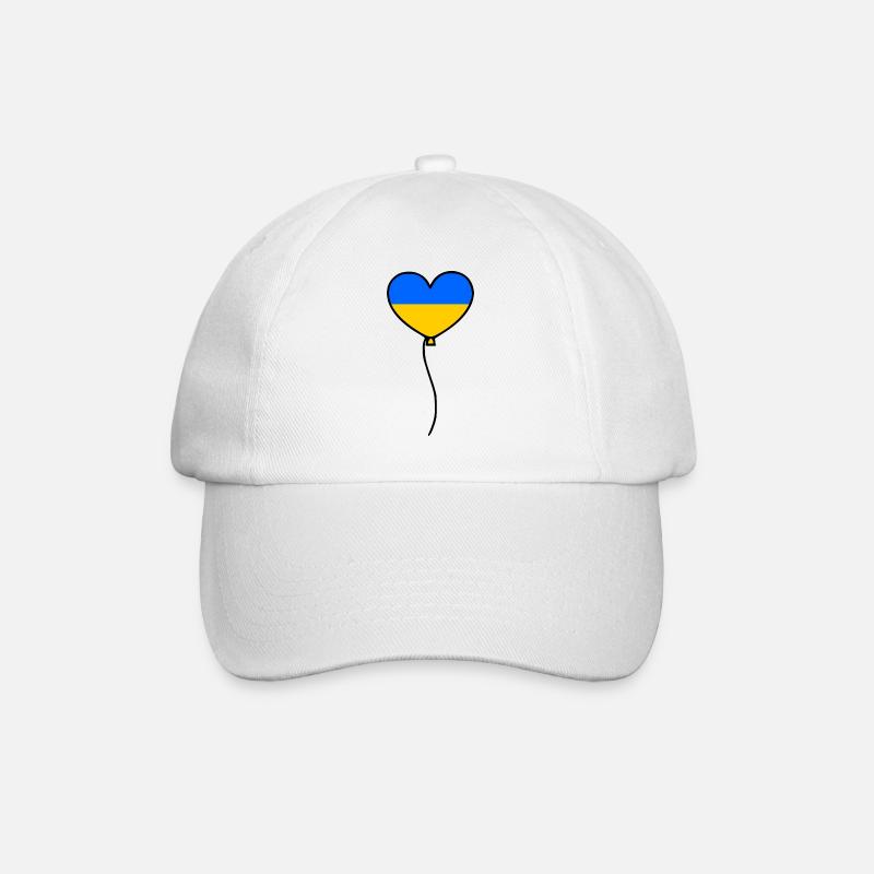 Ukraine - Casquette classique - blanc/blanc