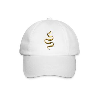 Bijoux Golden Snake - Casquette classique - blanc/blanc - Devant