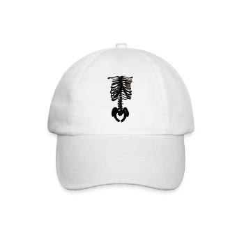 Mysterious Golden Heart - Baseball Cap - white/white - Front