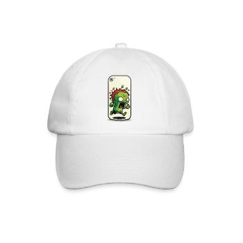 Connected 24/7 - Baseball Cap - white/white - Front