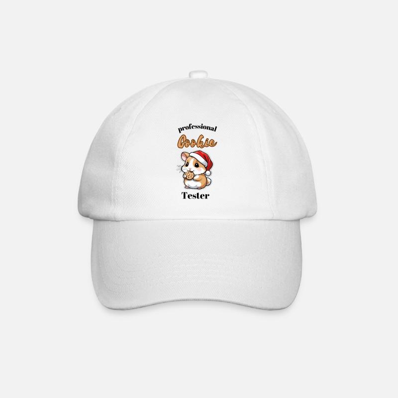 J’adore les biscuits ! - Casquette classique - blanc/blanc