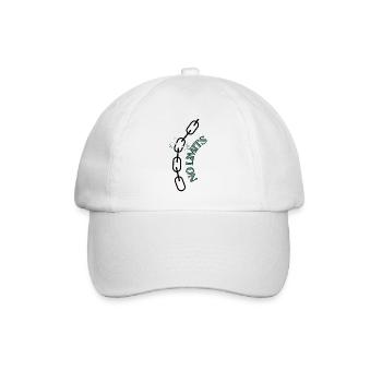 No limits - Baseballkappe - Weiß/Weiß - Vorne