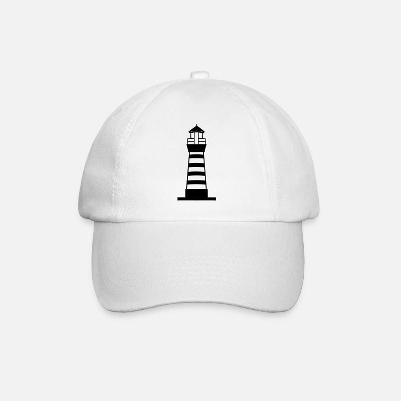 Phare - Casquette classique - blanc/blanc