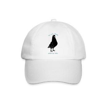Soyez comme une colombe *** sur tout - Casquette classique - blanc/blanc - Devant