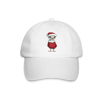 Bouquet Bande Dessinée de Noël - Casquette classique - blanc/blanc - Devant