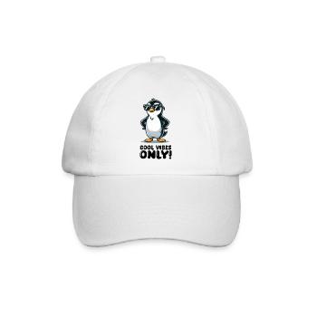 Penguin Comic Cool - Baseball Cap - white/white - Front