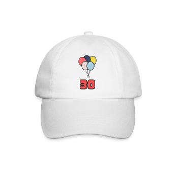 30. 30 YEARS. 30th ANNIVERSARY. 30 YEARS ANNIVERSARY. - Baseball Cap - white/white - Front