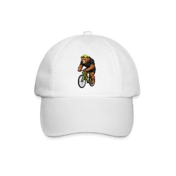 Vélo de route Vélo Vélo Sport Vélo VTT - Casquette classique - blanc/blanc - Devant