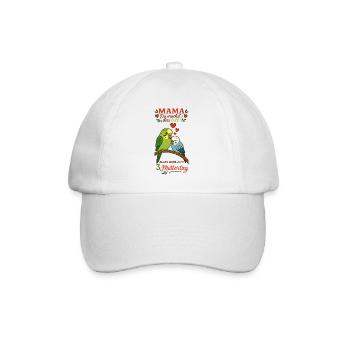 3. Muttertag - Baseballkappe - Weiß/Weiß - Vorne