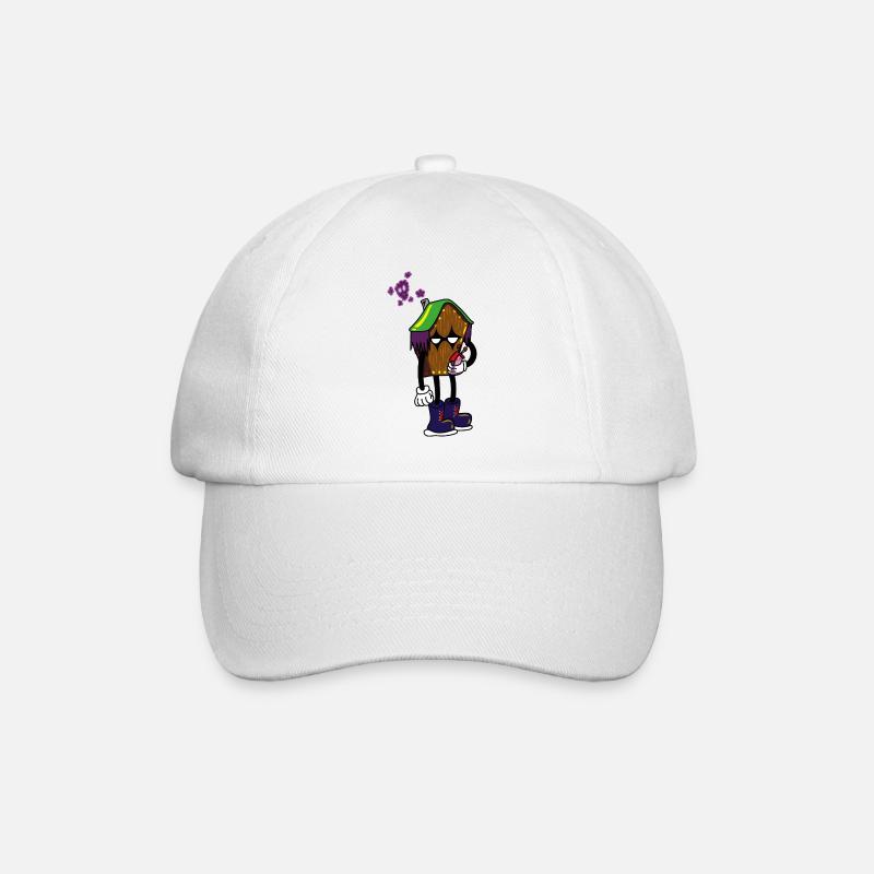 Gothik House - Baseball Cap - white/white