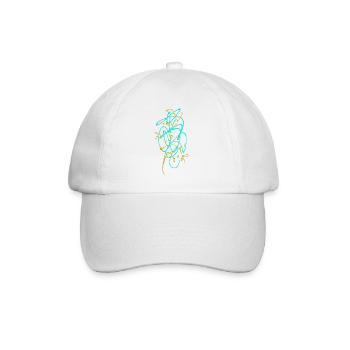 Abstrait - Casquette classique - blanc/blanc - Devant