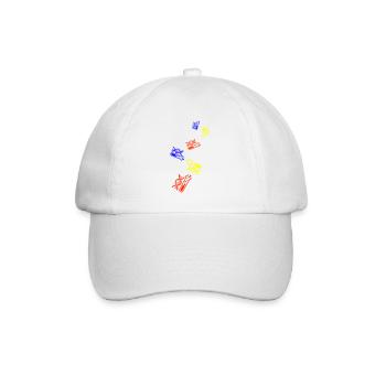 Test tube chemistry - Baseball Cap - white/white - Front