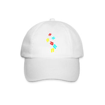 Flip-flops icon - Baseball Cap - white/white - Front