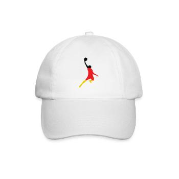 Basketball Win Germany - Baseball Cap - white/white - Front