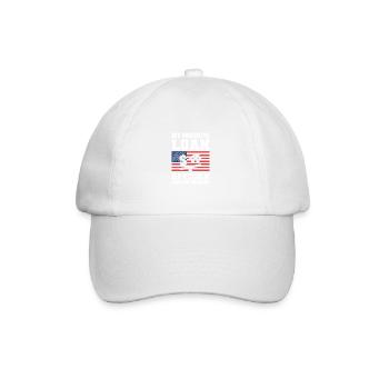 Lieblingskreditbeamte Süß und liebevoll Geschenk - Baseballkappe - Weiß/Weiß - Vorne