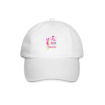 Peace out second 2nd class Happy Last school day - Baseball Cap - white/white - Front