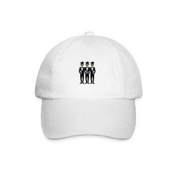 Marié Crew Enterrement de vie de jeune fille - Casquette classique - blanc/blanc - Devant