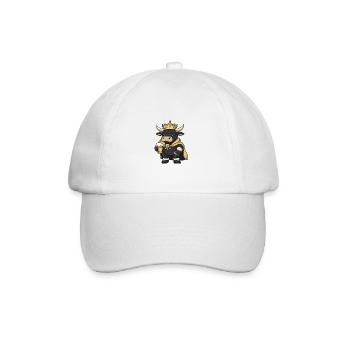 Bull Beer Drôle - Casquette classique - blanc/blanc - Devant